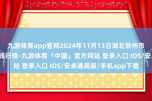 九游体育app官网2024年11月13日湖北鄂州市蟠龙农产物批发市集价钱行情-九游体育「中国」官方网站 登录入口 IOS/安卓通用版/手机app下载