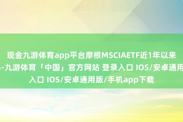 现金九游体育app平台摩根MSCIAETF近1年以来累计飞腾15.30%-九游体育「中国」官方网站 登录入口 IOS/安卓通用版/手机app下载